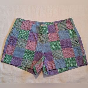 Vineyard Vines women's size 0, 143rd Kentucky Derby design shorts, VGUC